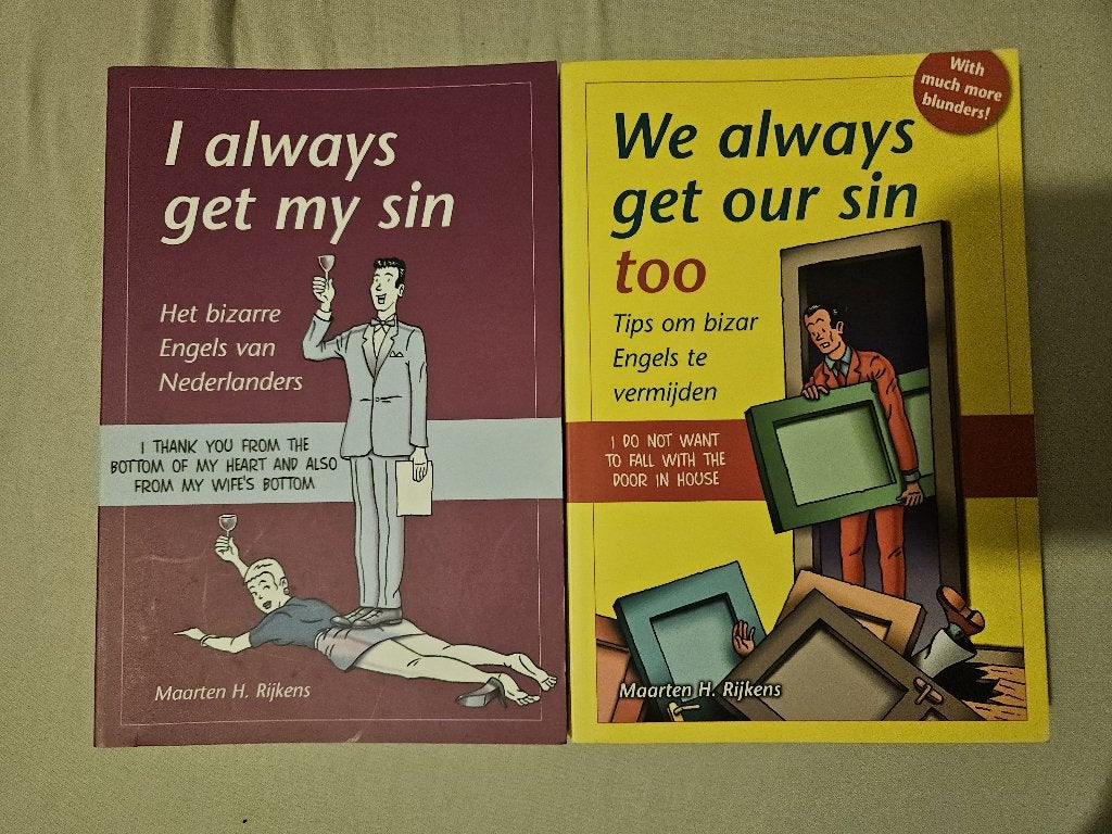 I always get my sin & We always get our sin too (2 boeken), Ophalen of Verzenden, Gelezen