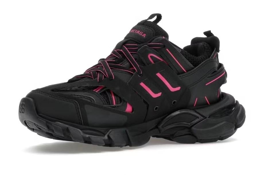 Balenciaga Track Sneakers Zwart/Roze - Maat 39, Kleding | Dames, Ophalen, Nieuw, Zwart, Sneakers of Gympen