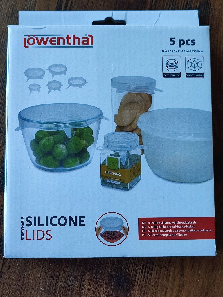 5 Siliconendeksels (wit) te koop! Nieuw, Overige typen, Nieuw, Ophalen of Verzenden, Wit
