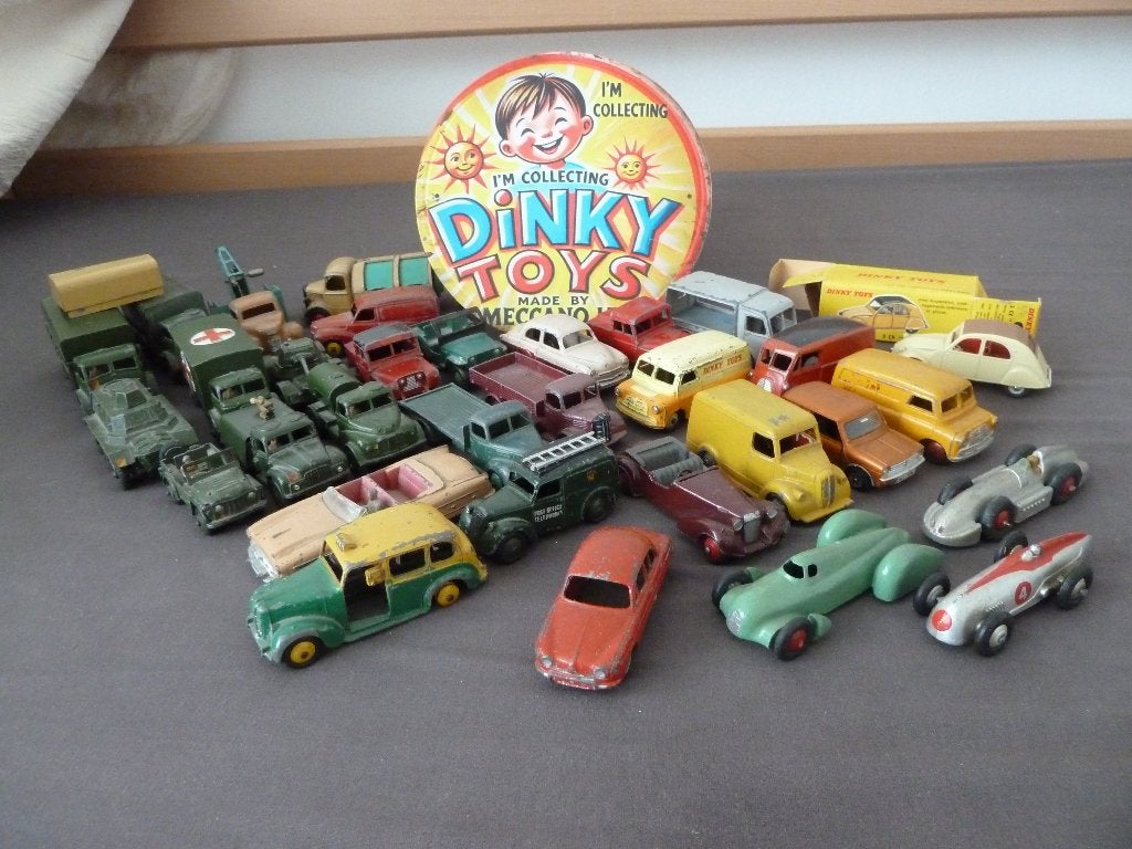 DINKY TOY'S - LION CAR - ARNOLD - LEGO - BANDAI>NWE. PARTIJ<, Ophalen of Verzenden, Gebruikt, Auto, Dinky Toys