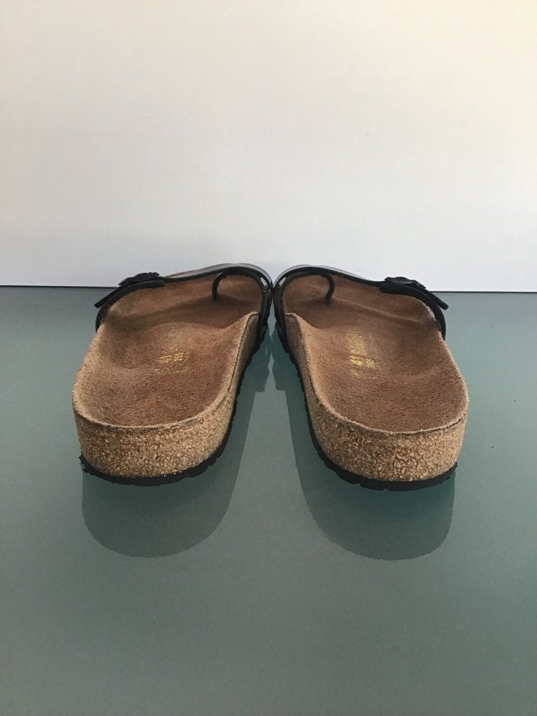 Birkenstock 41 Piazza | zwart | slippers | Gratis verzenden, Kleding | Dames, Schoenen, Slippers, Verzenden, Zwart, Zo goed als nieuw