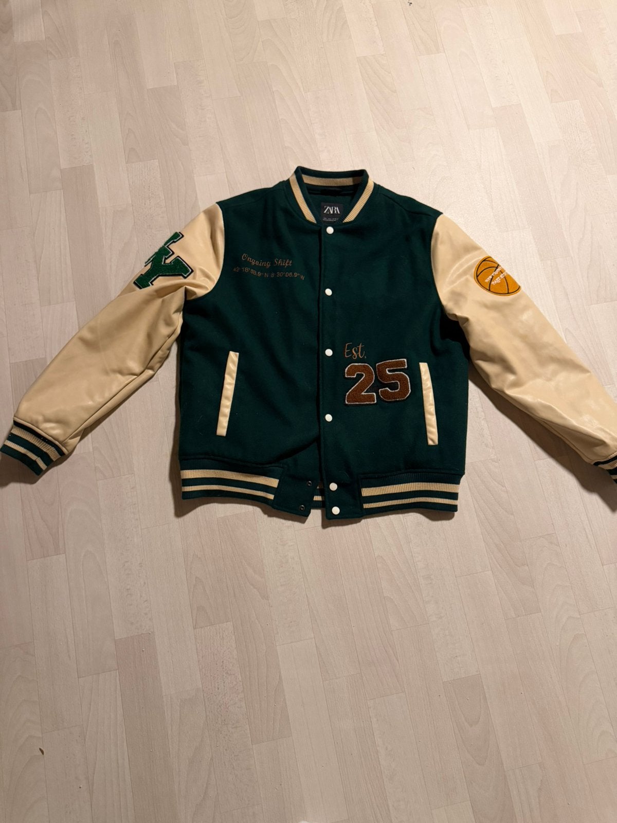 Basebal jack, Verzenden, Zo goed als nieuw, Blauw