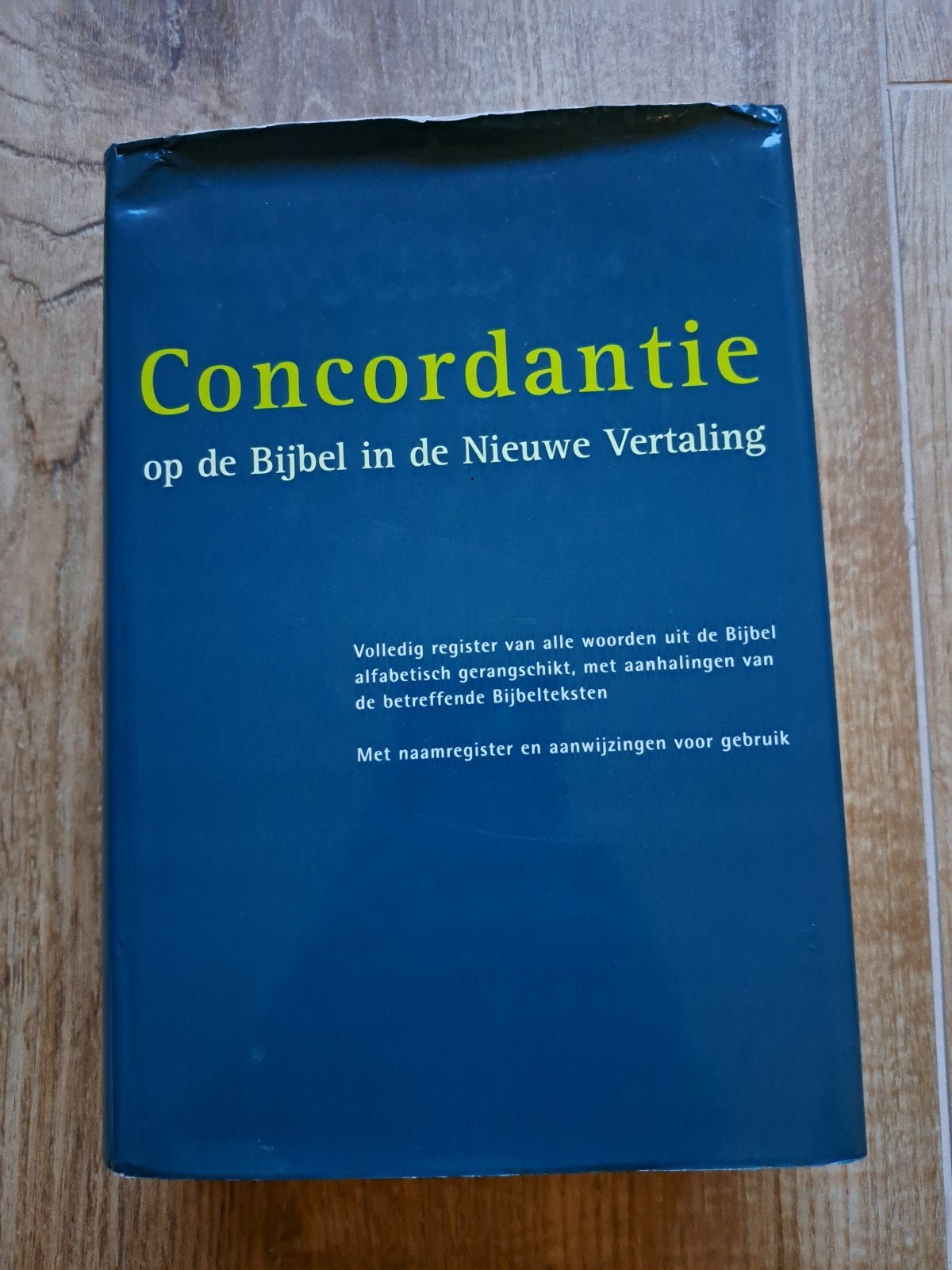 Concordantie op de Bijbel in de Nieuwe Vertaling, Boeken, Ophalen of Verzenden