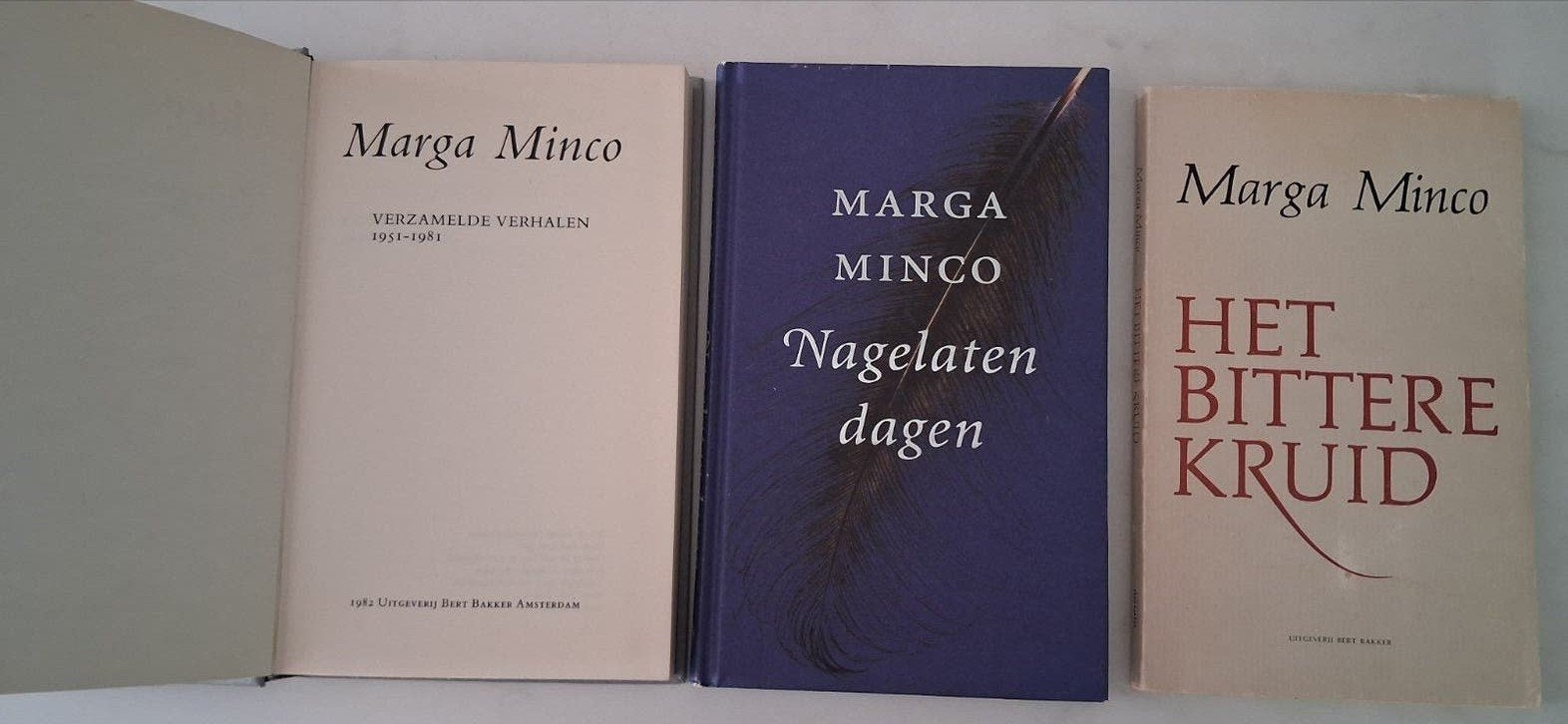 Marga Minco: Het Bittere Kruid, Nagelaten Dagen, Verz, Boeken, Literatuur, Ophalen of Verzenden, Gelezen, Marga Minco, Nederland