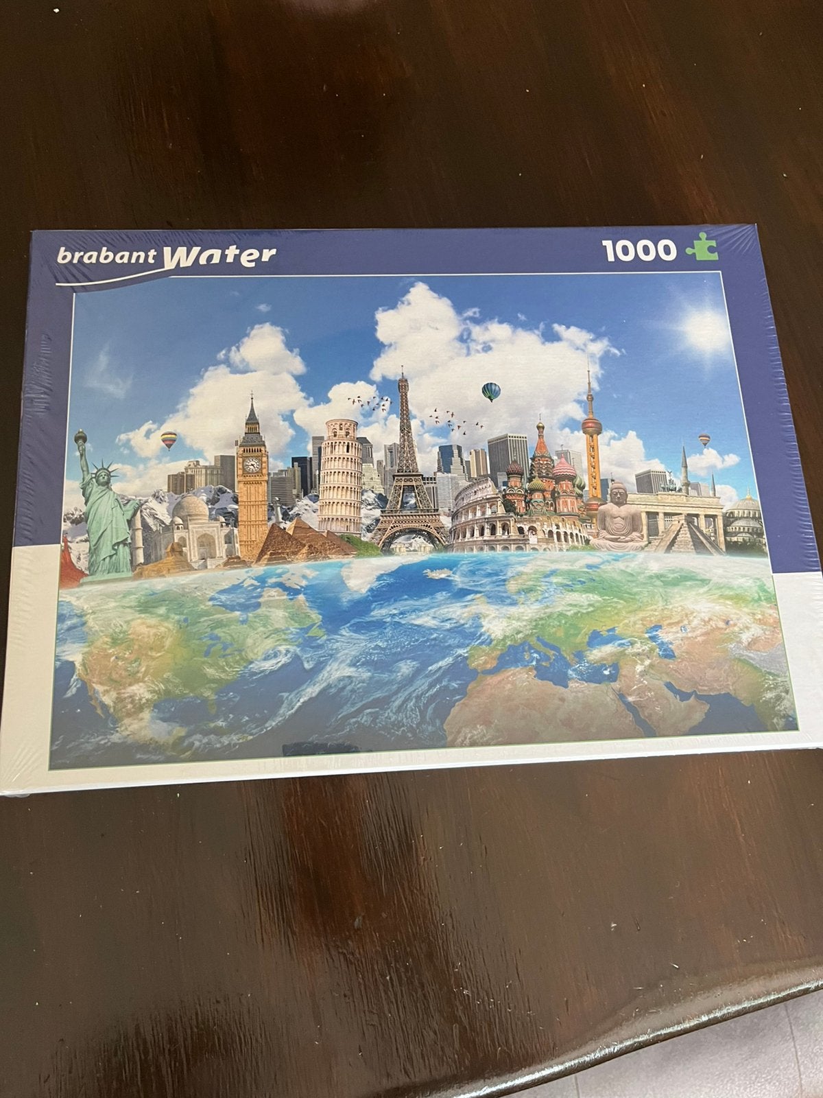 Brabant Water Puzzel 1000 Stukjes Wereldsteden, Ophalen of Verzenden, 500 t/m 1500 stukjes, Nieuw, Legpuzzel
