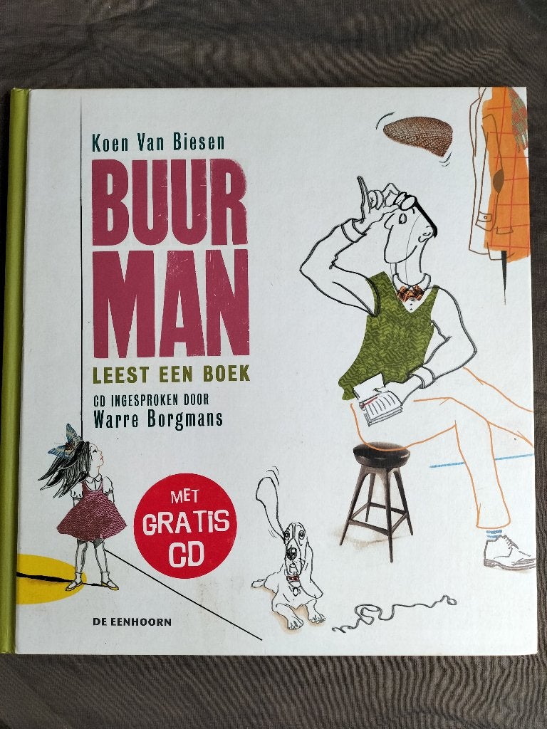 Koen van Biesen - Buurman leest een boek (+ CD), Ophalen of Verzenden, Koen van Biesen, Cd, Kind