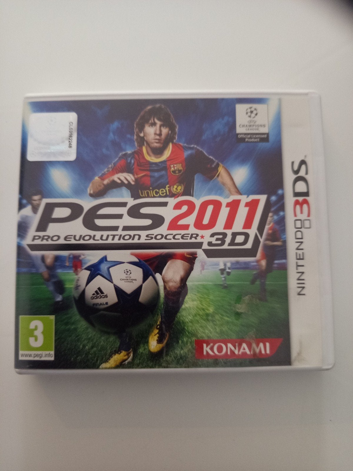 Pes 2011 3ds, Spelcomputers en Games, Games | Nintendo 2DS en 3DS, Verzenden, 1 speler, Zo goed als nieuw, Vanaf 3 jaar