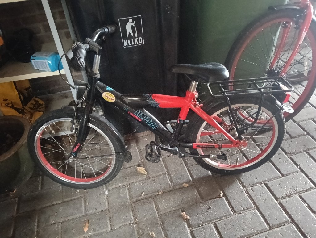 Kinderfiets 14 ince, Fietsen en Brommers, Fietsen | Kinderfietsjes, Gebruikt, Alpina, Ophalen of Verzenden, Minder dan 16 inch