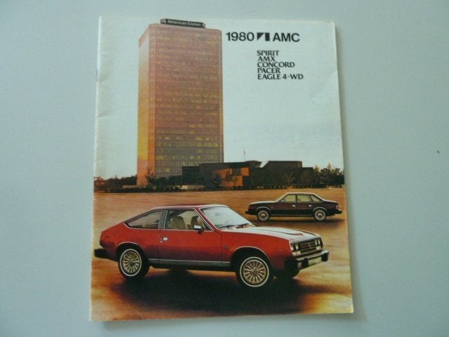 1980 AMC American Motors Full Line Prestige Brochure USA, Ophalen of Verzenden, Gelezen, Overige merken