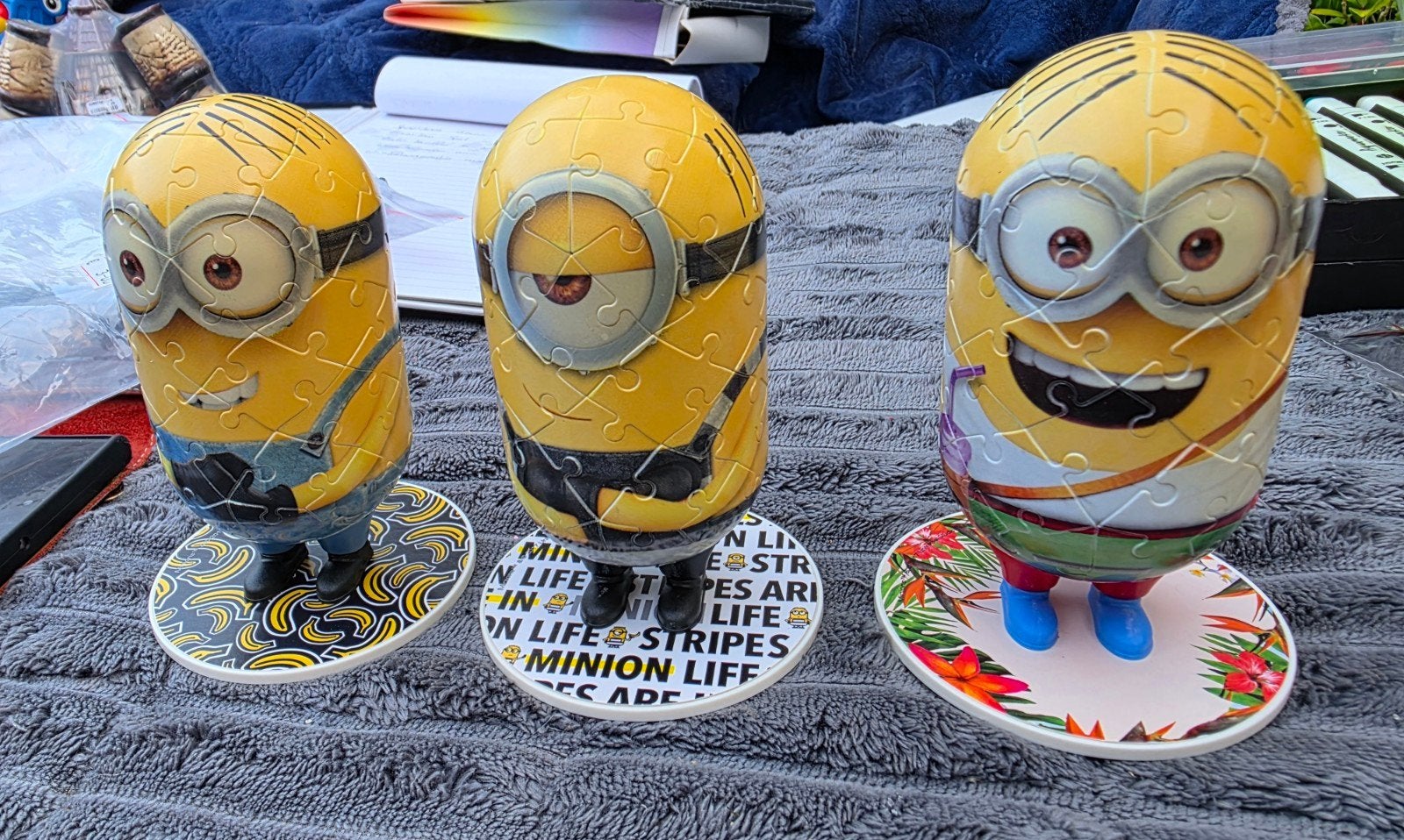 Minions 3D Puzzels - Set van 3, Ophalen of Verzenden