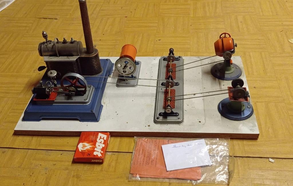 stoommachine met nesbitblokjes, Ophalen, Gebruikt