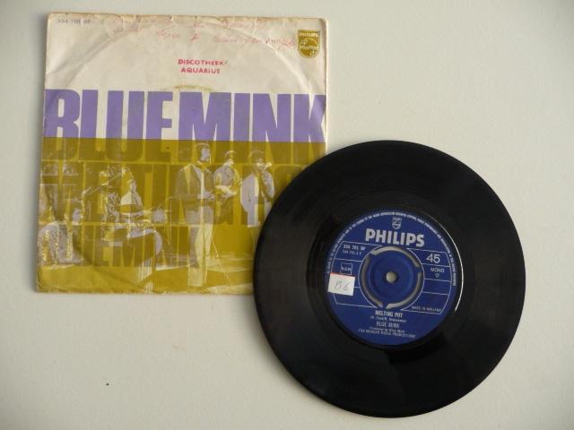 single BLUE MINK - MELTING POT - Philips Records, 1969, Gebruikt, 7 inch, Single, Ophalen of Verzenden