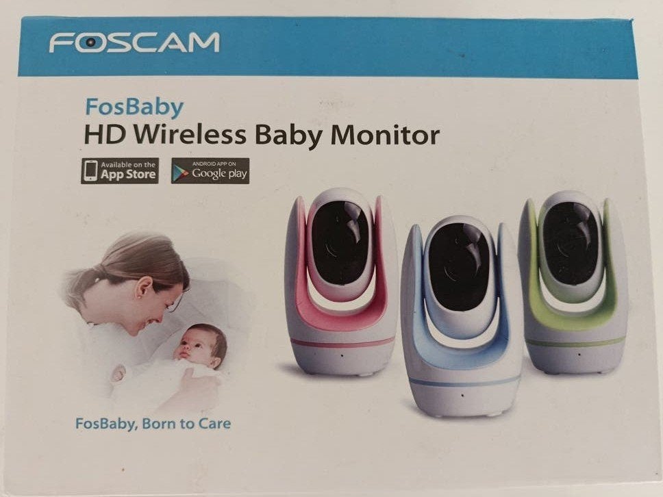 Foscam FosBaby HD Draadloze Babyfoon Monitor, Ophalen of Verzenden