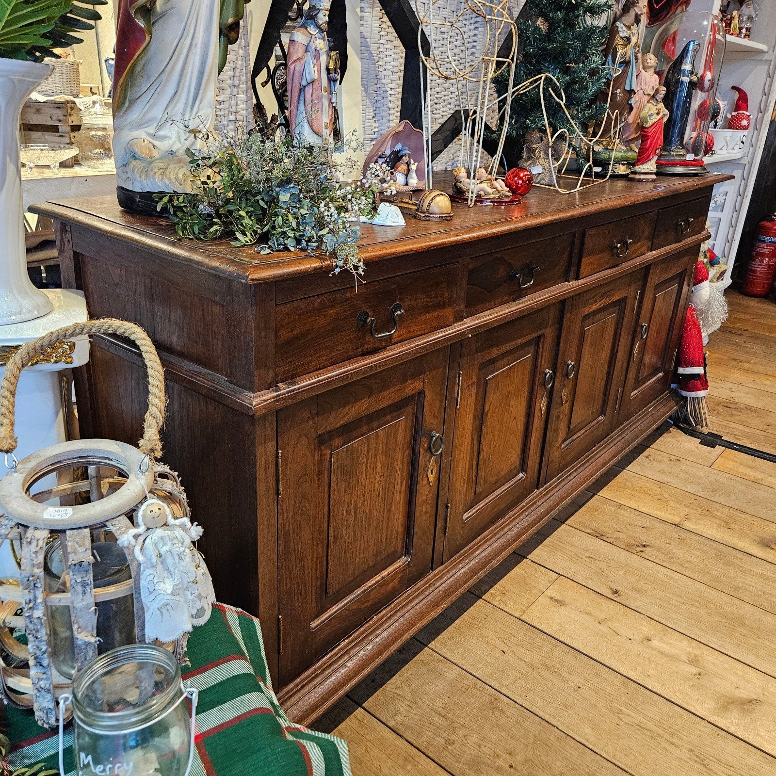 Koloniaal Dressoir - Massief Hout, Ophalen