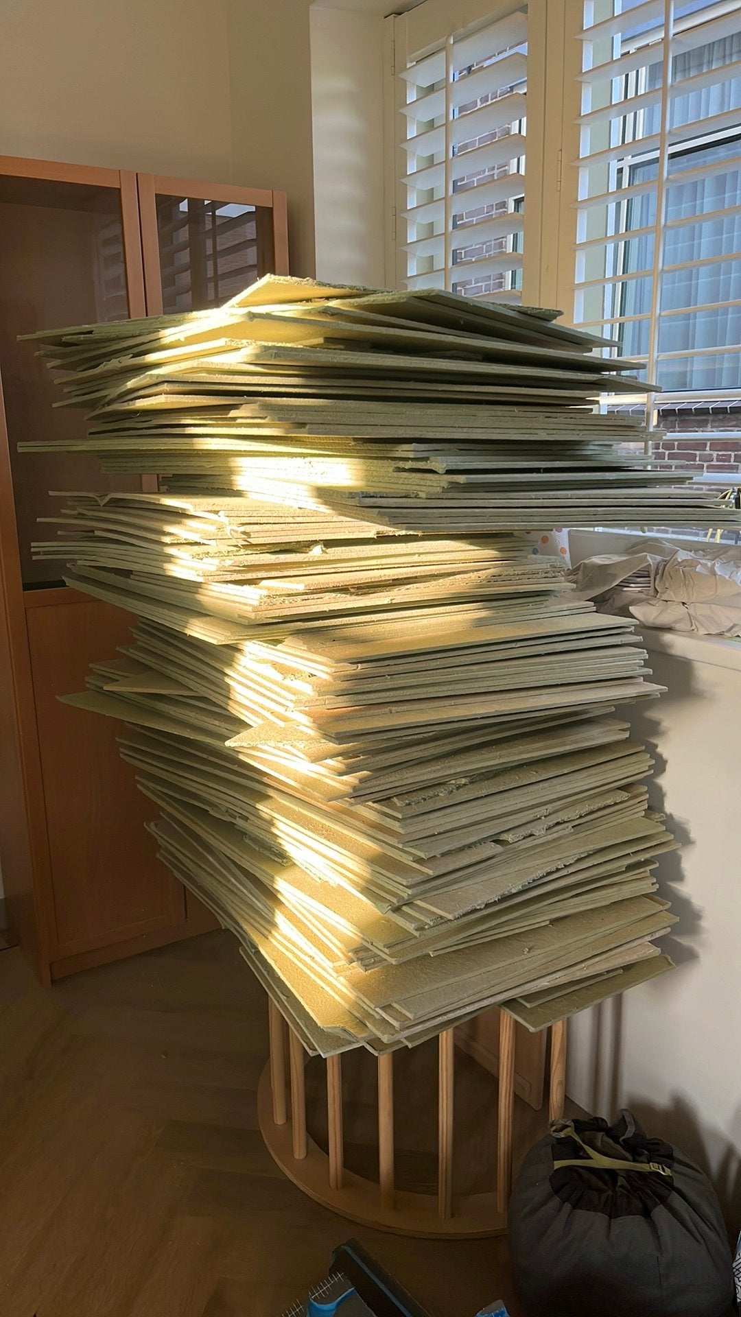 Ondervloer platen voor laminaat, Ophalen, 30 cm of meer, Gebruikt, Overige typen