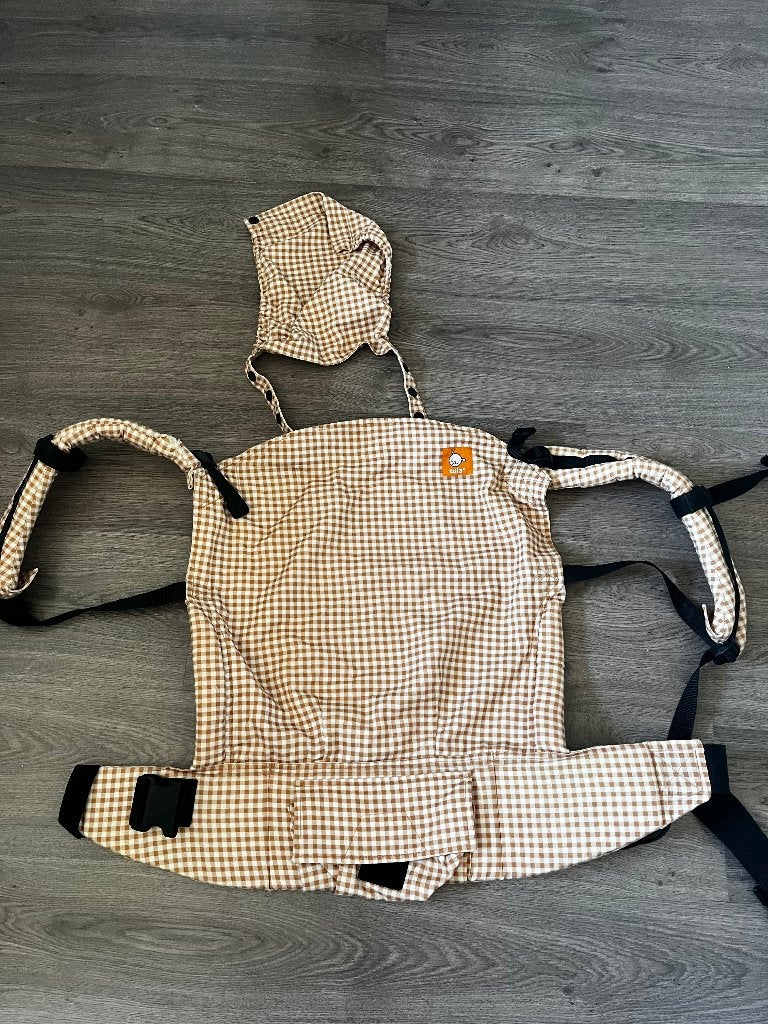 Tula Toddler draagzak – Fawn Gingham, Kinderen en Baby's, Gebruikt, Buik of Rug, Draagzak, Ophalen