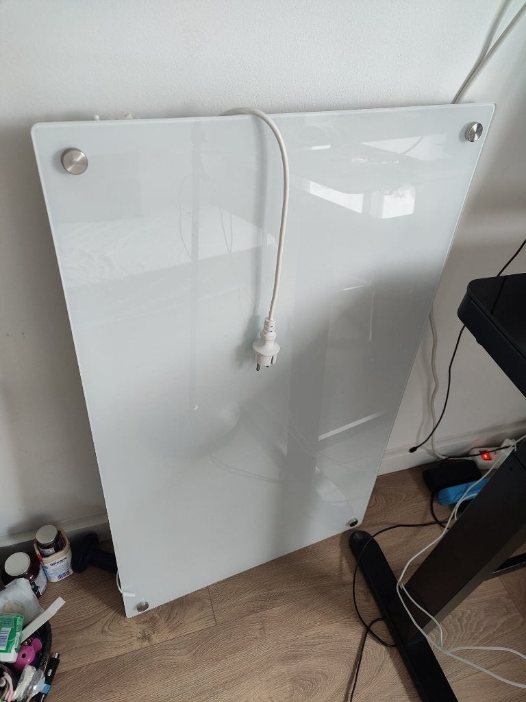 Eurom Mon Soleil 450 Glass WiFi infrarood verwarmingspaneel, Ophalen, Overige typen, Zo goed als nieuw, 60 tot 150 cm