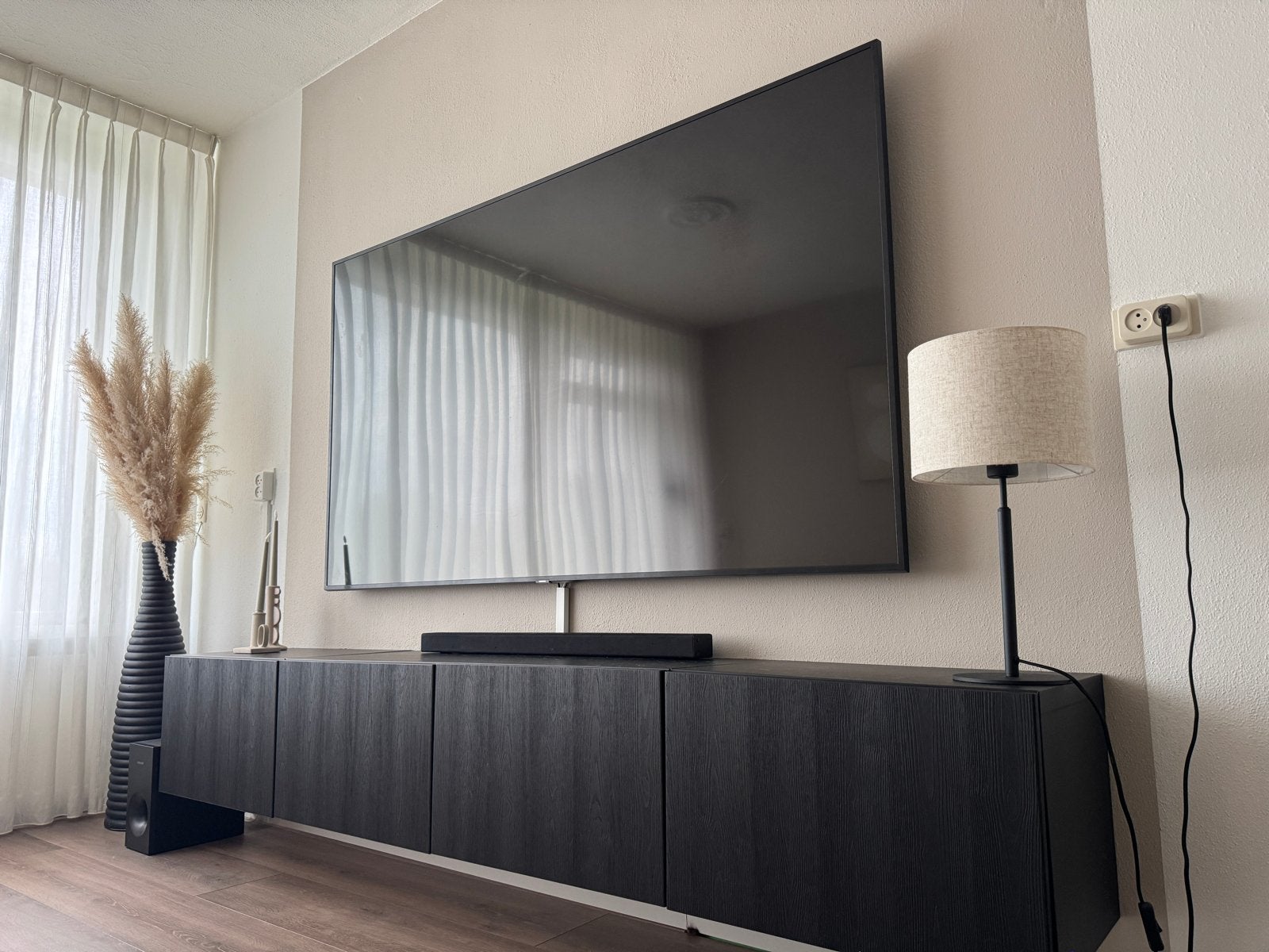Defecte Samsung 82 inch Qled TV 2019, Ophalen, QLED, 120 Hz, Samsung