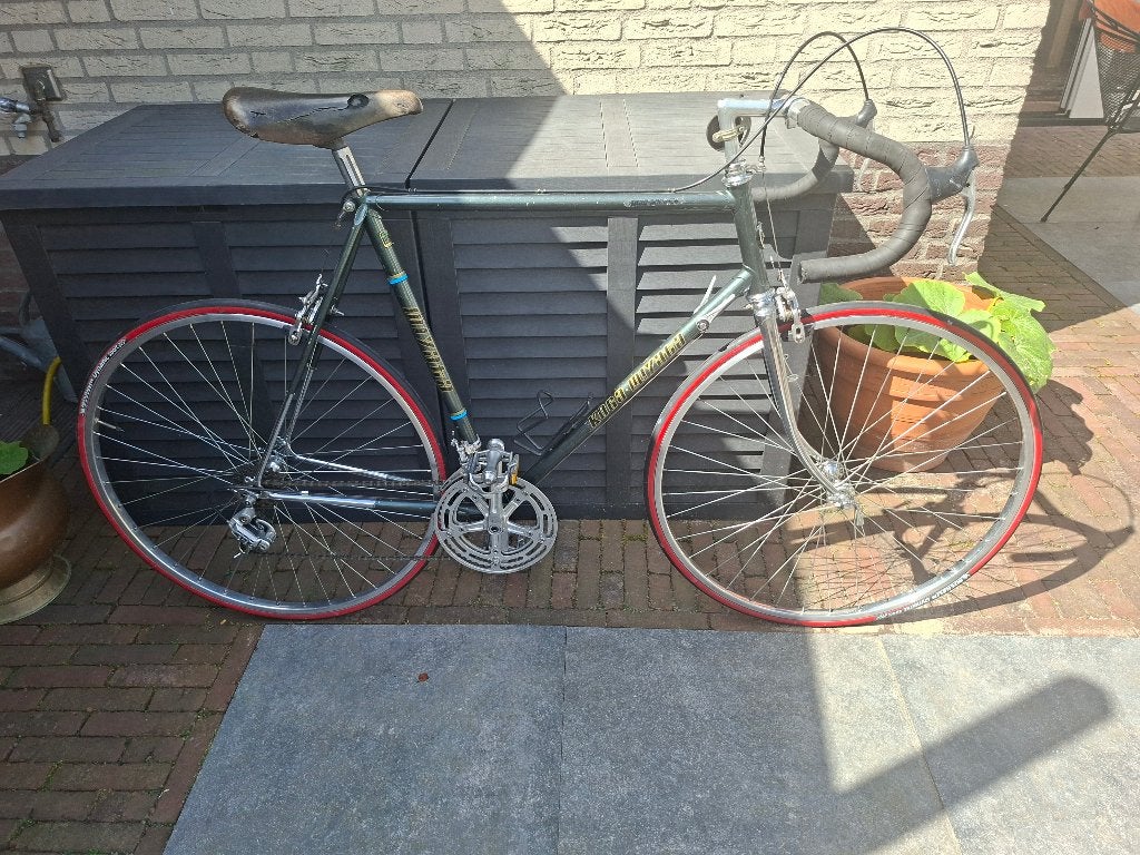 Racefiets, Fietsen en Brommers, Fietsen | Racefietsen, Ophalen, 28 inch, Gebruikt, Velgrem