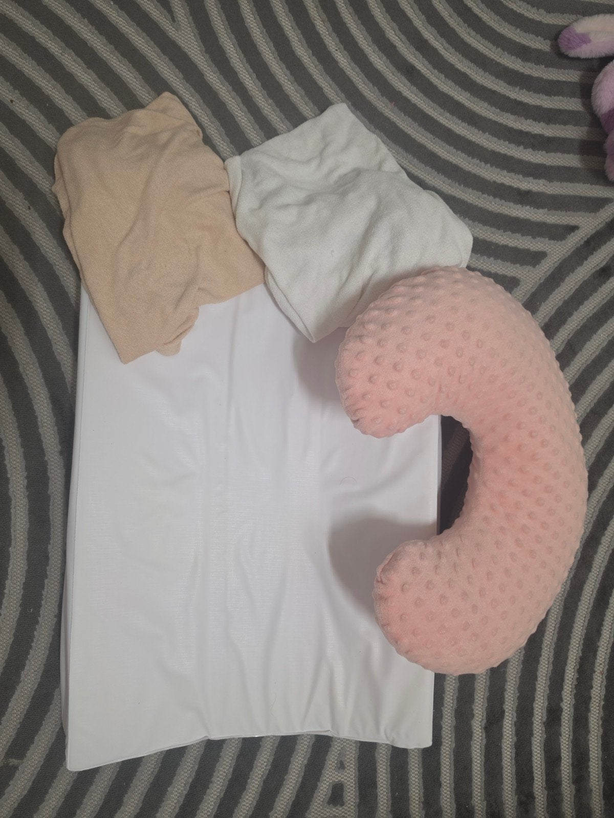 Aankleedkussen met 2 hoezen, Ophalen
