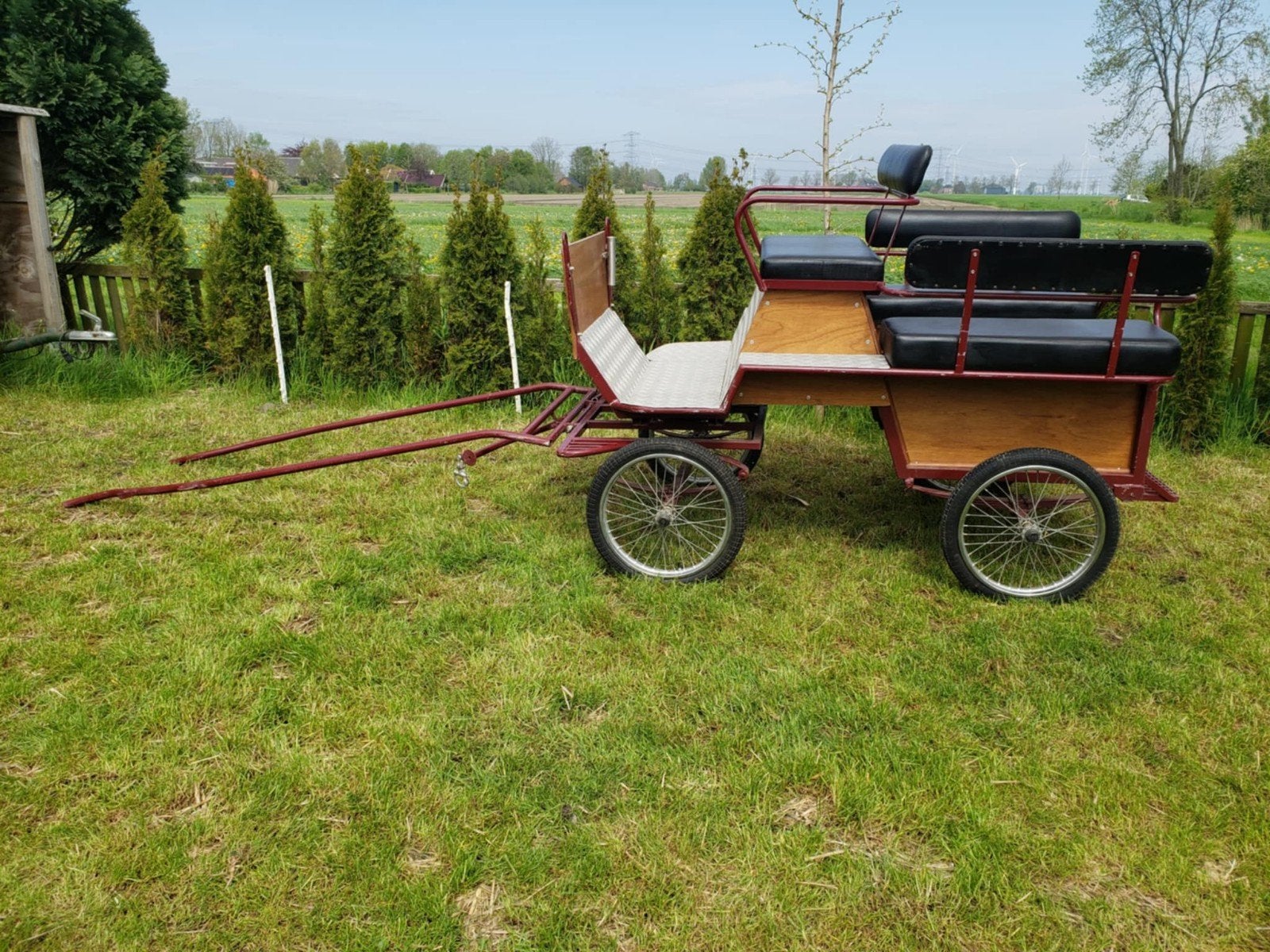 4 wielige recreatie wagen en robuuste 2 wieler, Dieren en Toebehoren, Rijtuigen en Koetsen, Overige typen, Paard of Pony