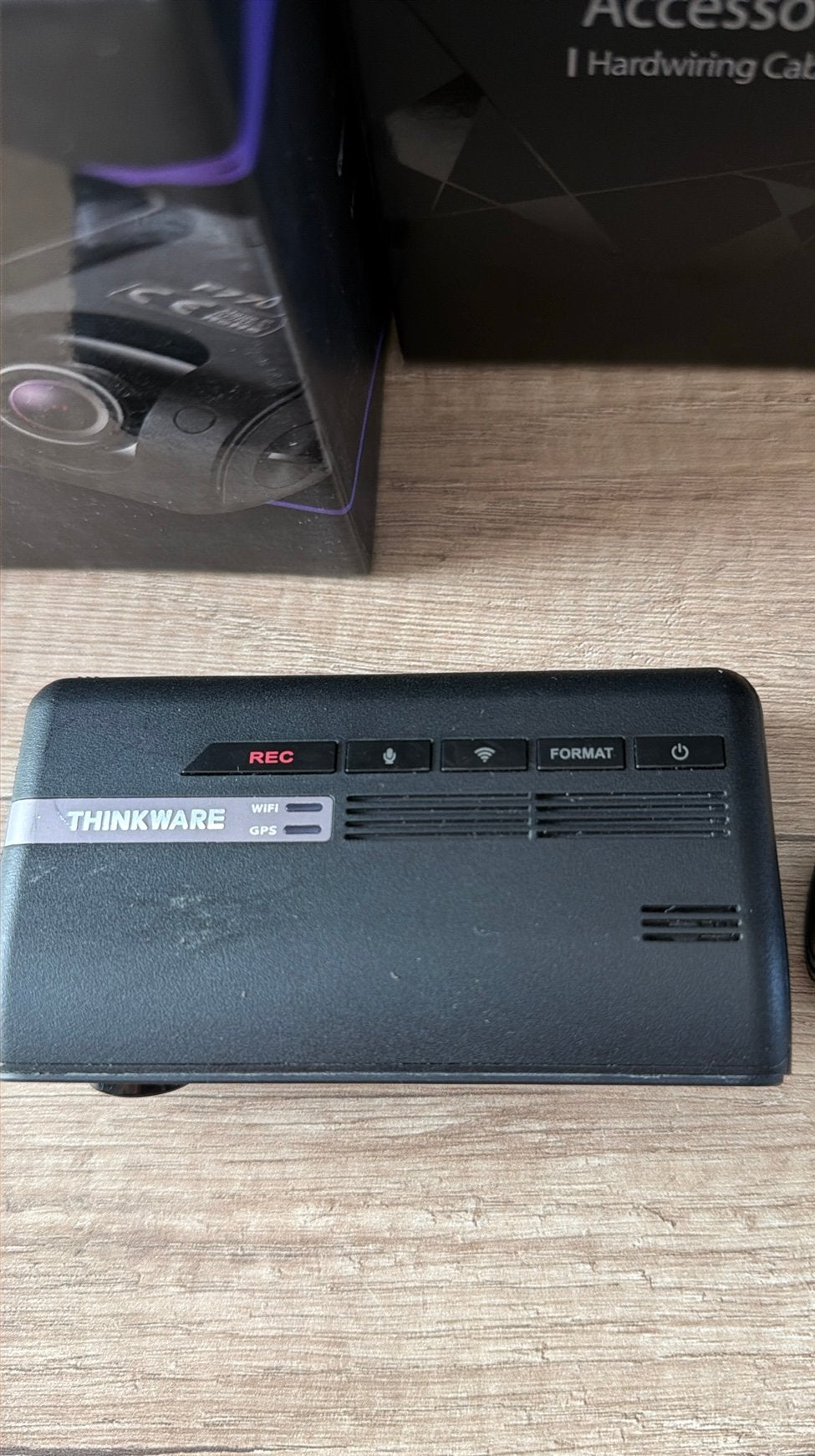 Thinkware F770 dashcam met rear camera, Auto diversen, Ophalen of Verzenden, Gebruikt