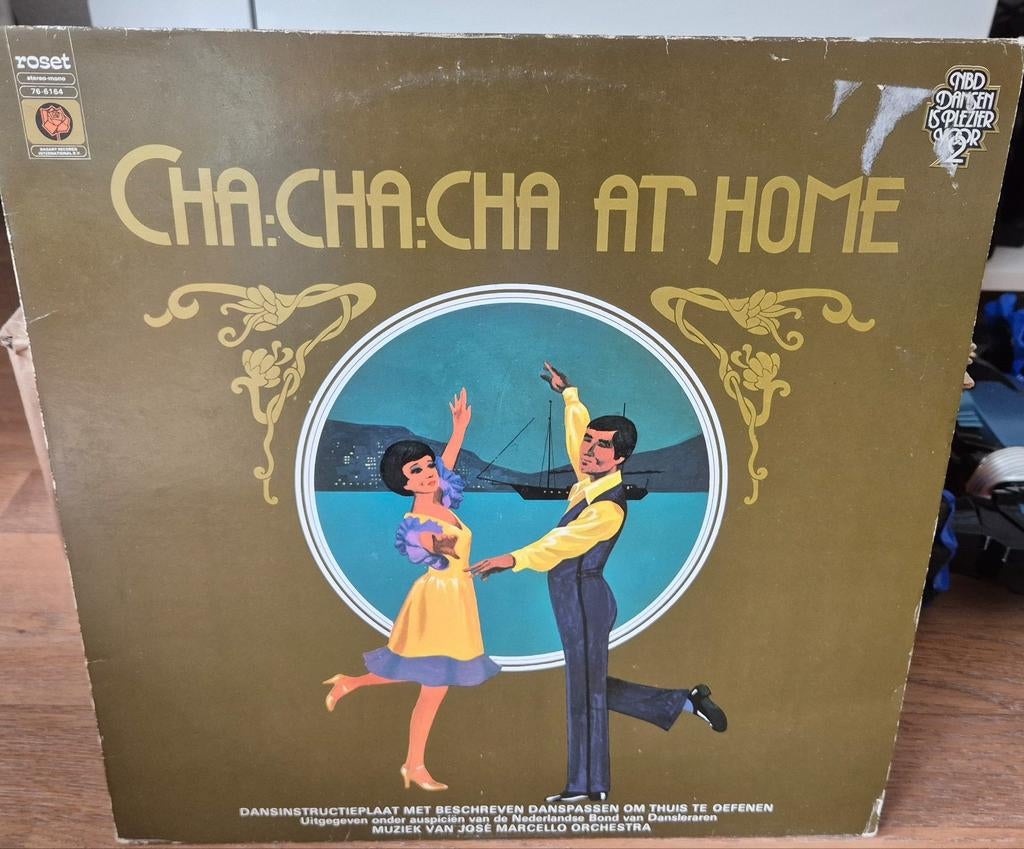 LP José Marcello Orchestra – Cha Cha Cha At Home, Verzenden, Gebruikt, 12 inch