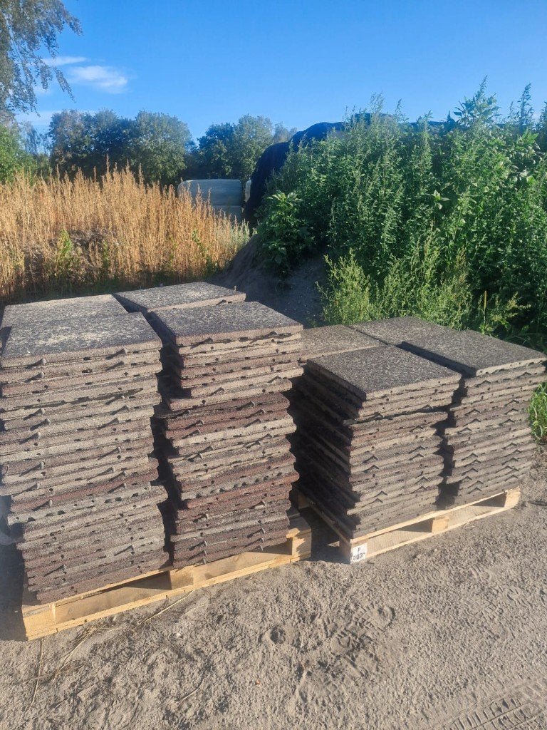 Rubberen tegels, Ophalen, Gebruikt, Overige typen, Rubber