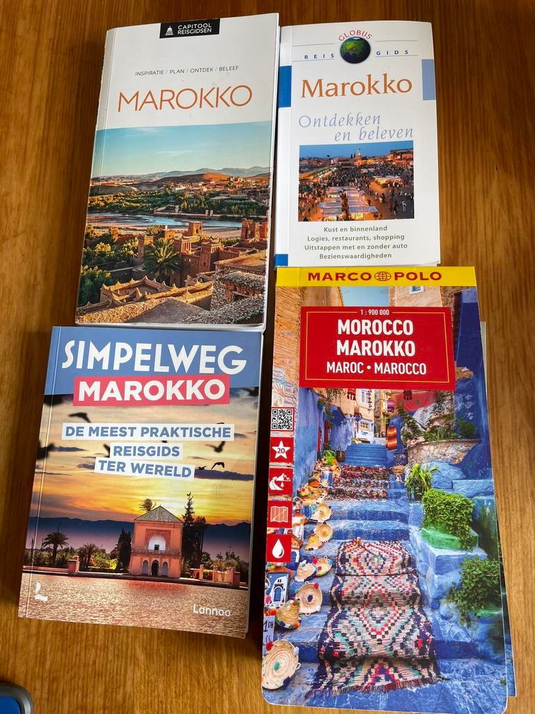 Reisgids en kaart Marokko, Afrika, Capitool, Ophalen of Verzenden, Zo goed als nieuw