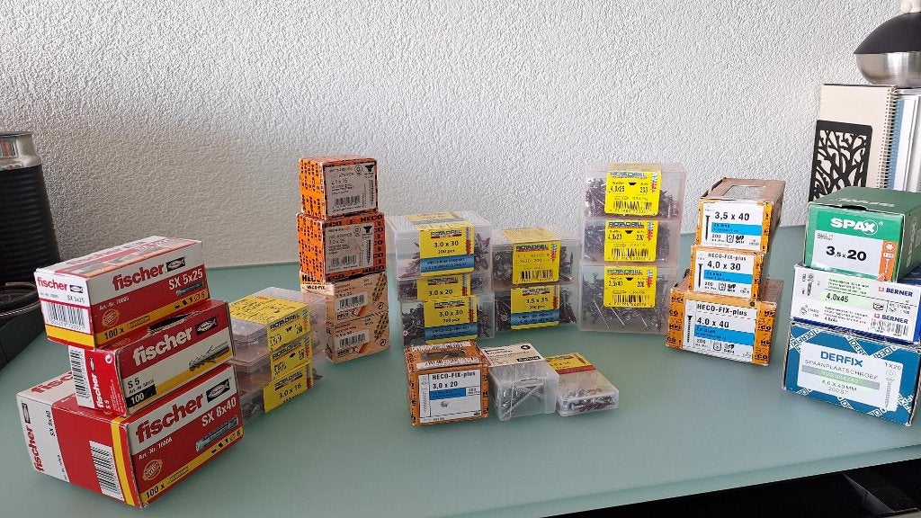 Schroeven, Verzenden, Schroeven, Nieuw, Minder dan 50 mm