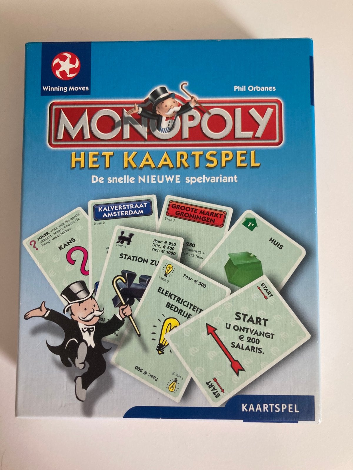 Reisspellen o.a. Monopoly kaartspel en extra breinbrekers, Ophalen, Zo goed als nieuw, Reisspel