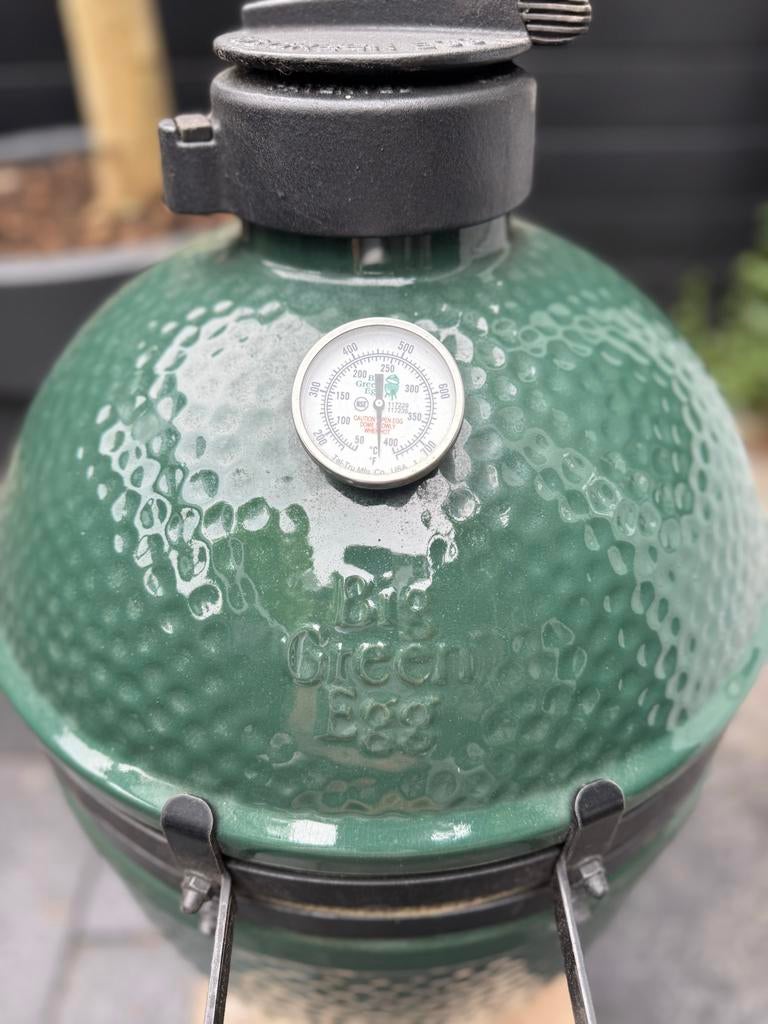 Big Green Egg Small - Compacte Kamado BBQ - veel accessoires, Ophalen, Gebruikt, Met accessoires