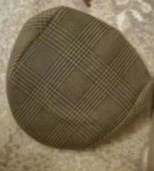 NIEUW flat cap pet FRANKLYN Bruin Scotch Ruiten 56 verkleurd, Verzenden, Nieuw