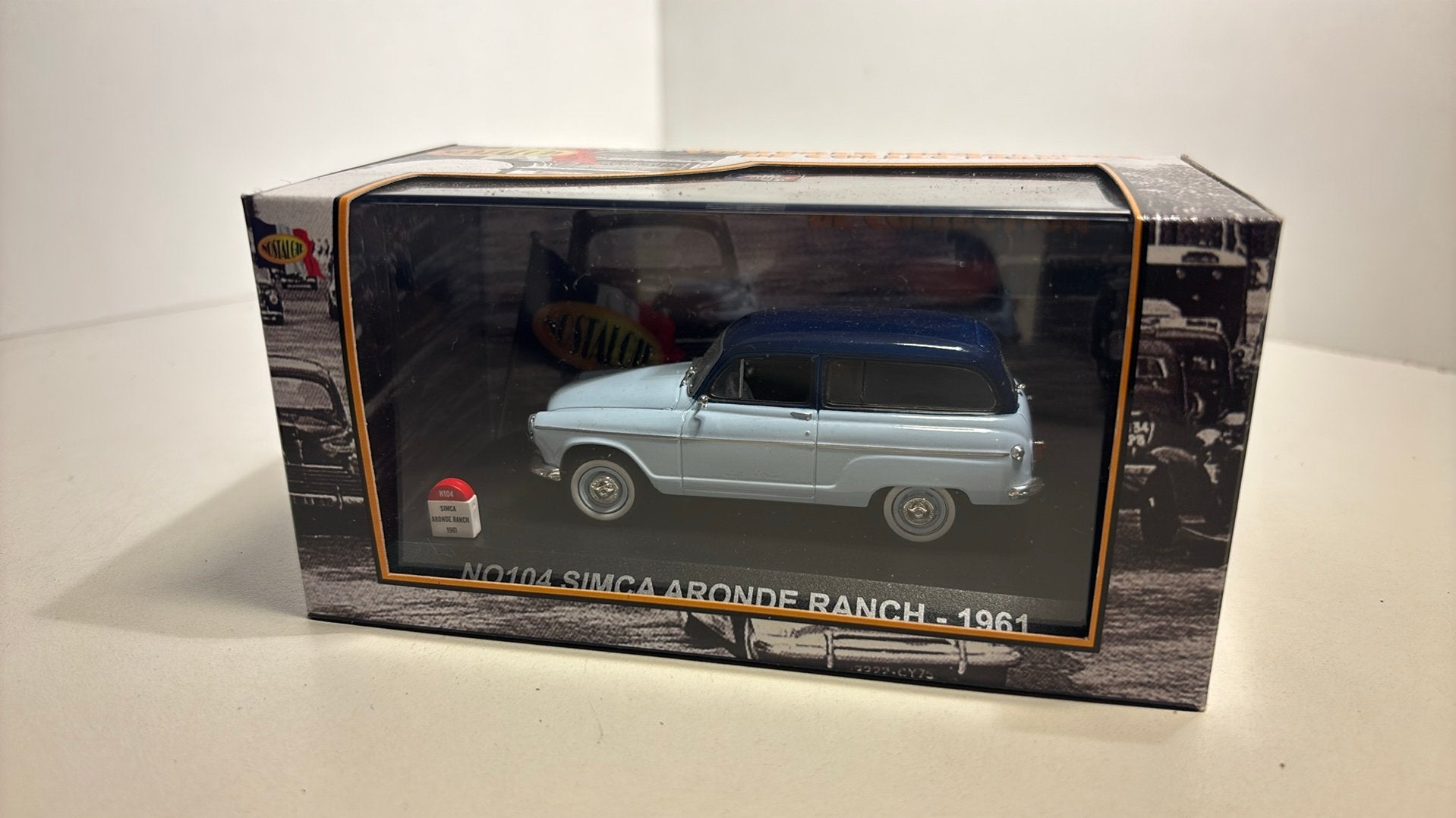 Simca aronde ranch 1961 nostalgie 1.43, Overige merken, Auto, Ophalen of Verzenden, A