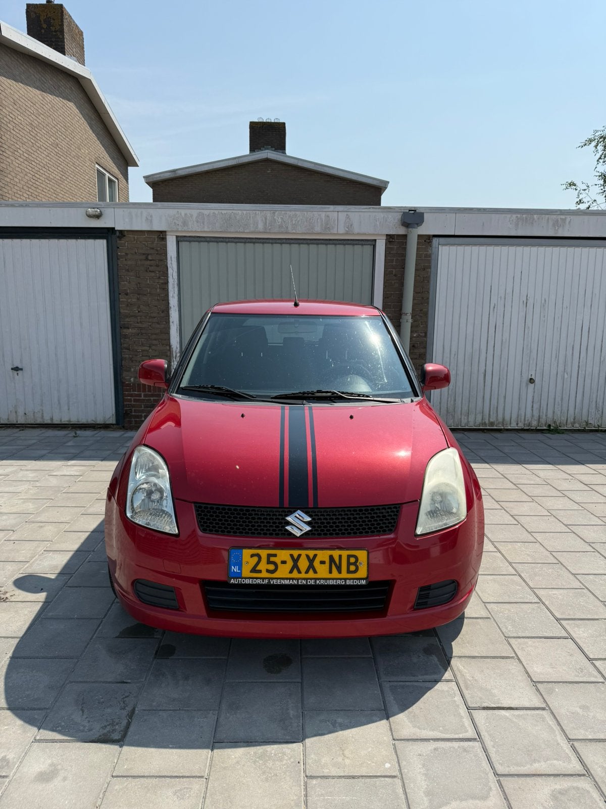 Suzuki Swift 1.3 5D 2007 Rood NIEUWE APK!, Voorwielaandrijving, 40 €/maand, 965 kg, 400 kg