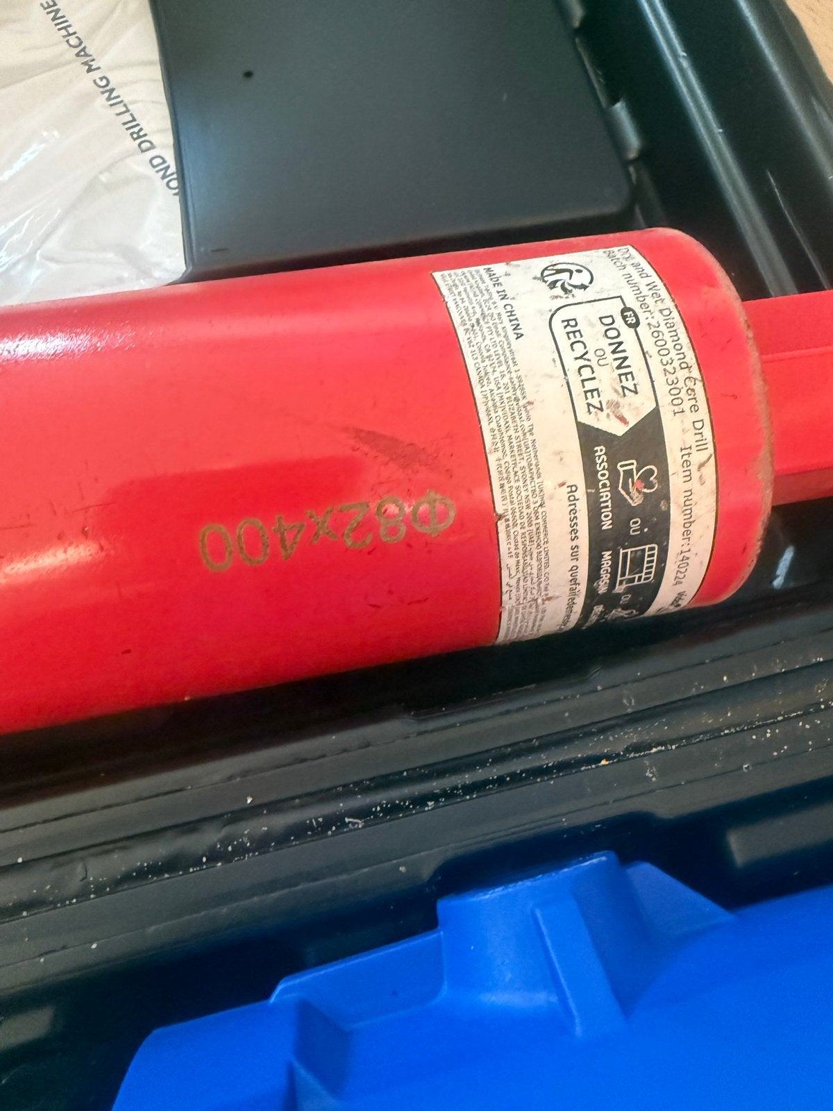 Foto 2 van MSW Kernboormachine met 82 mm boor
