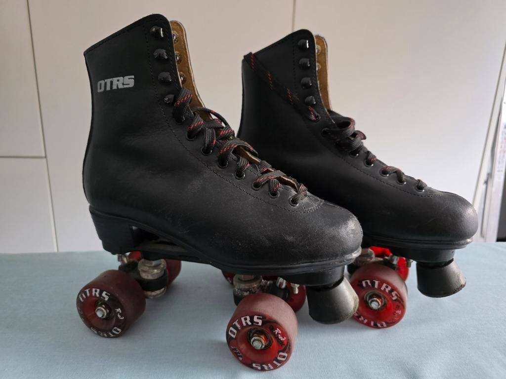 Zwarte OTRS rolschaatsen - Maat 38, Ophalen, Gebruikt, Dames