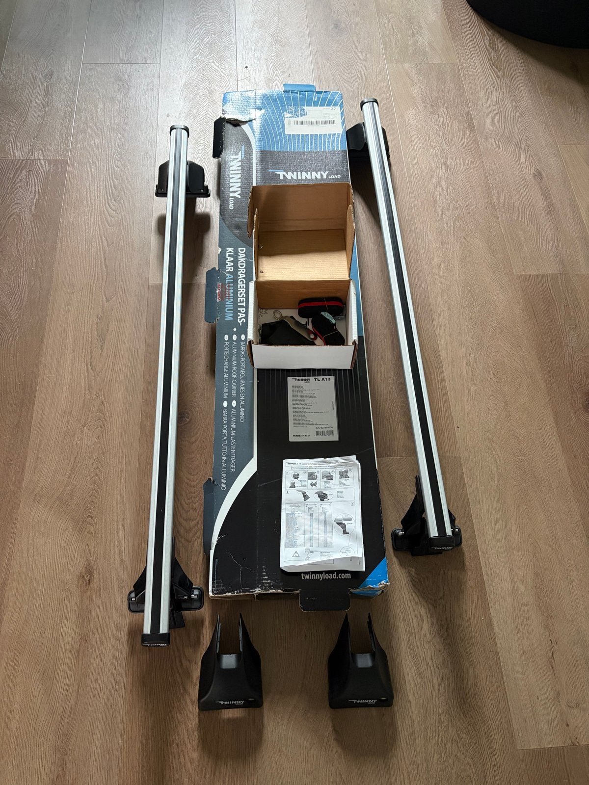 Twinny Load TL A13 Aluminium dakdragers set, Auto diversen, Ophalen, Zo goed als nieuw