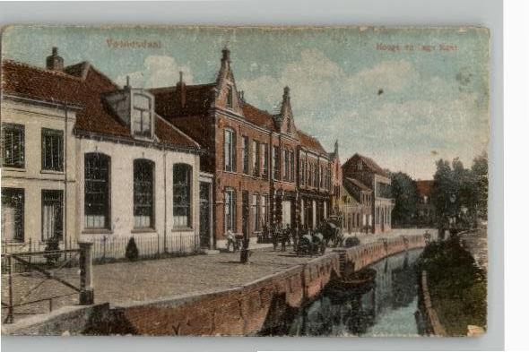 Veenendaal Hooge en Laage Kaay uitg. R. Schoemaker nr 9, Verzamelen, Ansichtkaarten | Nederland, Ongelopen, Utrecht, Voor 1920