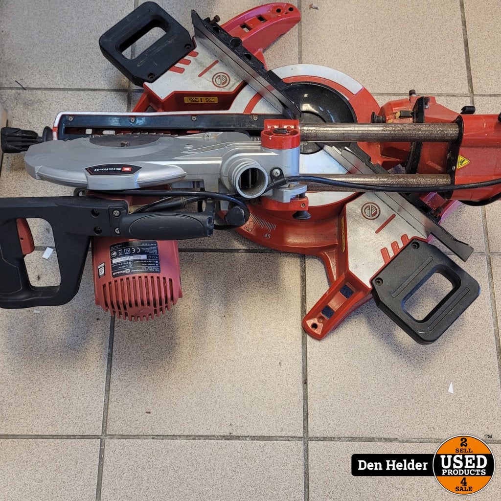 Einhell TC-SM 2534/1 Dual Afkortzaag - In Goede Staat, Einhell, Gebruikt, Support@einhell.com, Einhell Germany AG, Wiesenweg 22, 
94405 Landau an der Isar
Germany