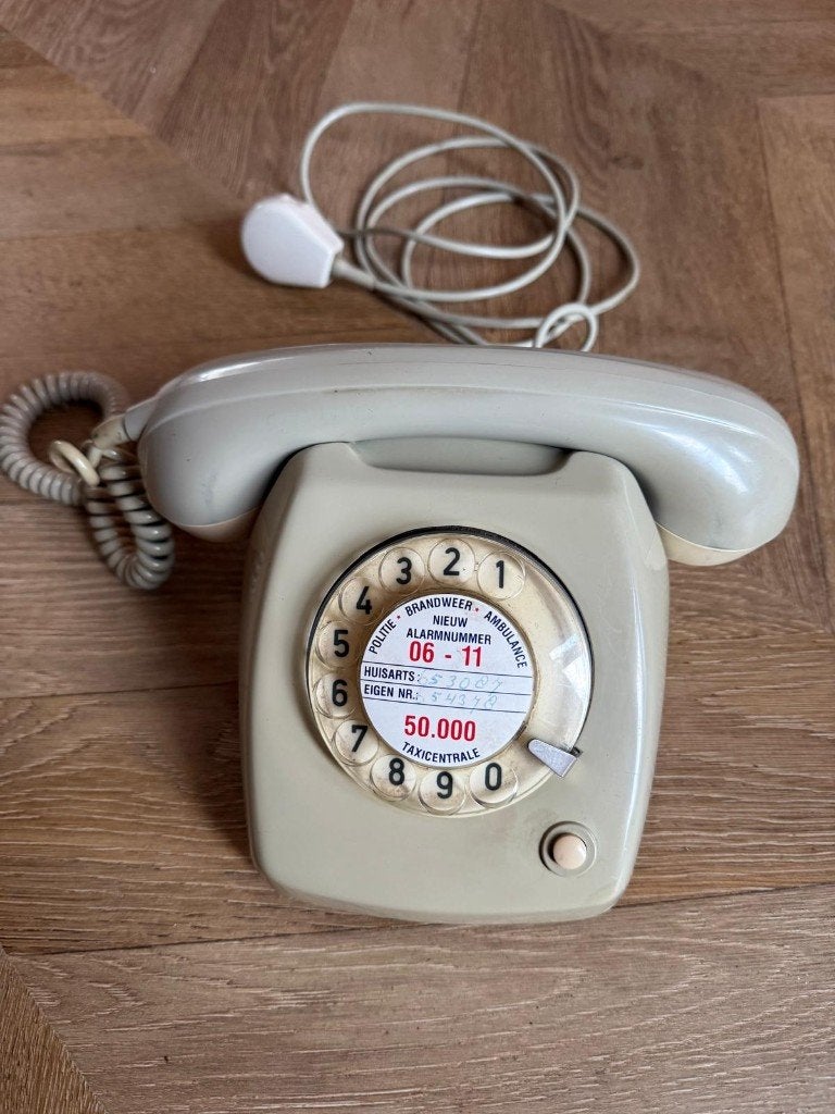 T65 PTT Telefoon, Ophalen of Verzenden, Gebruikt, Met draaischijf