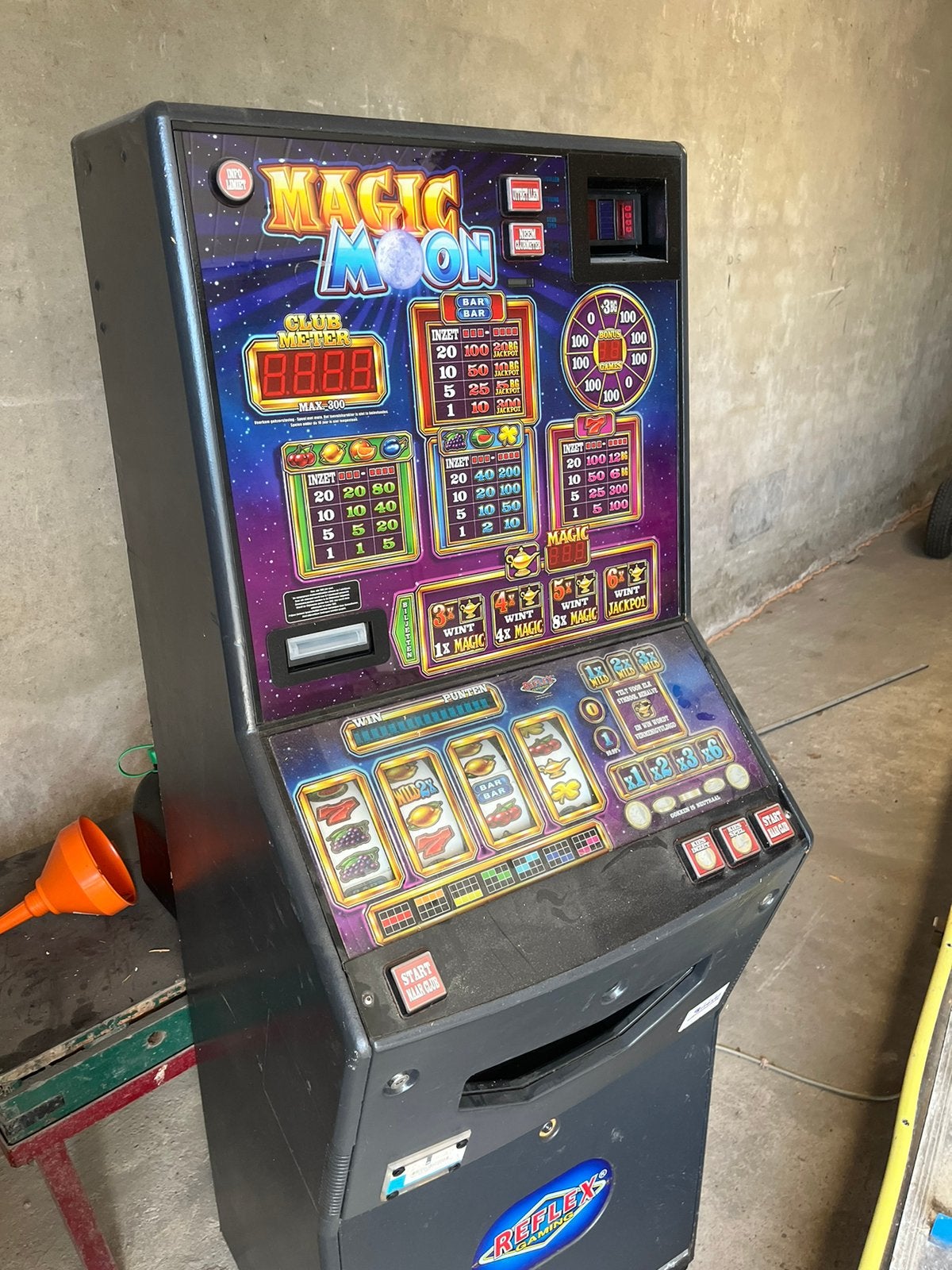 Magic moon gokkast, Euro, Ophalen, Zo goed als nieuw