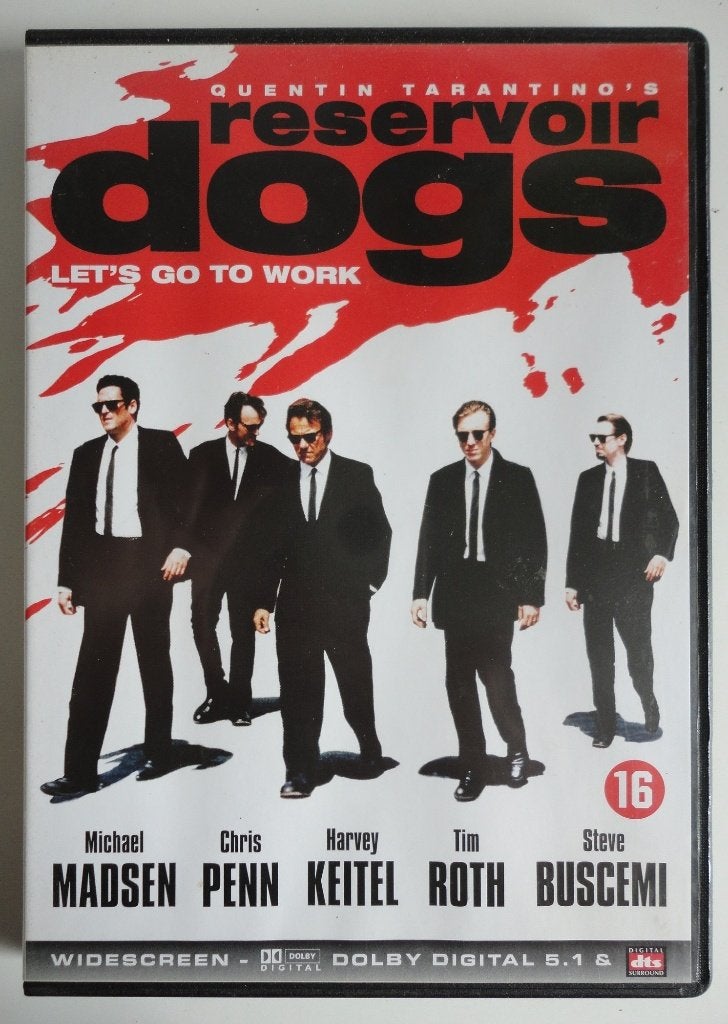 Reservoir Dogs (1992), Vanaf 16 jaar, Ophalen of Verzenden, Zo goed als nieuw, Maffia en Misdaad