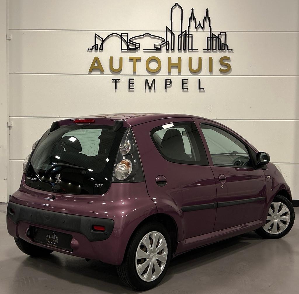 Peugeot 107 1.0 Active Nap Airco Led 5Deurs Isofix Elektrisc, Auto's, Peugeot, Voorwielaandrijving, Euro 5, Stof, Gebruikt