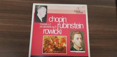 Chopin, Rubinstein, Rowicki Concerto N.2 Per Pianofort, LP, Kamermuziek, Chopin, Ophalen of Verzenden