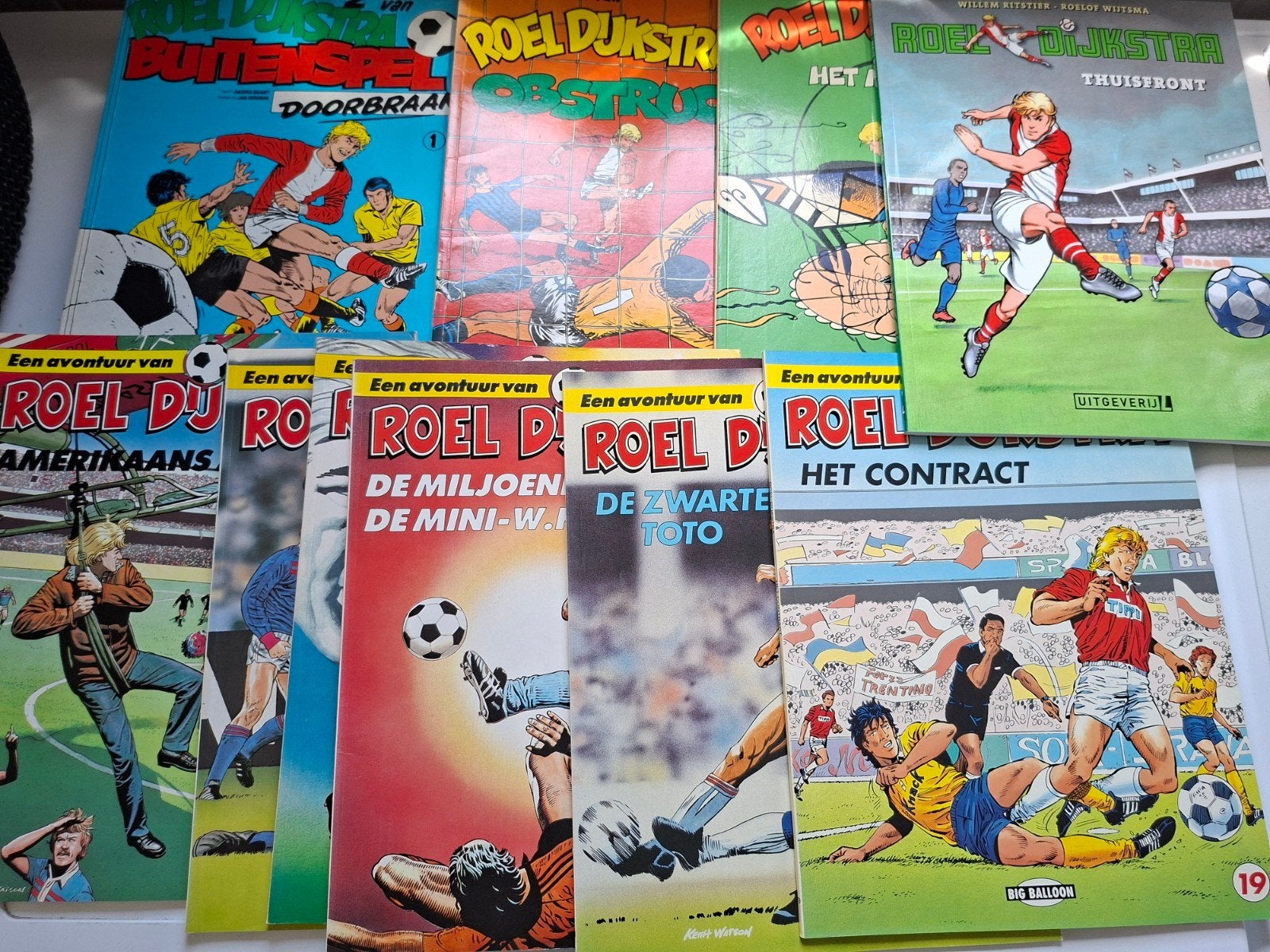 Roel Dijkstra  10 delen ook hoge nummers, Complete serie of reeks, Ophalen of Verzenden, Gelezen, Jan Steeman