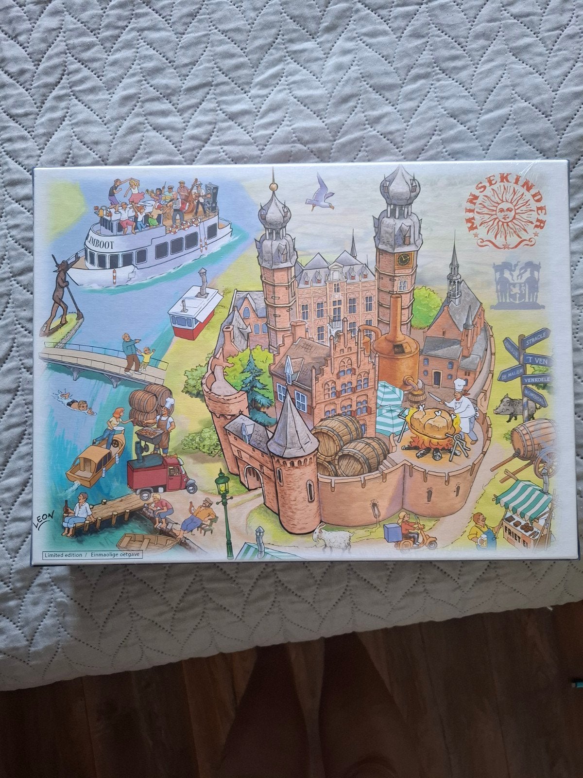 Minsekinder 1000 stukjes legpuzzel Venlo, Ophalen of Verzenden, 500 t/m 1500 stukjes, Nieuw, Legpuzzel