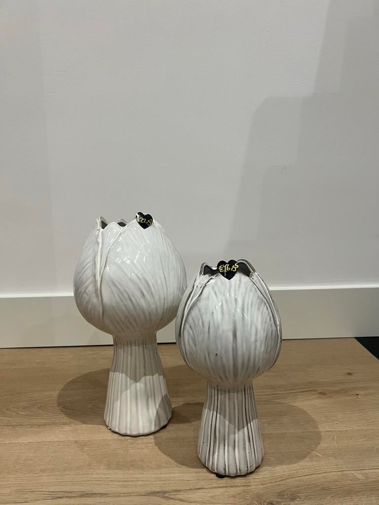 Prachtige tulp ornamenten/vazen in drie maten, Ophalen of Verzenden, Nieuw