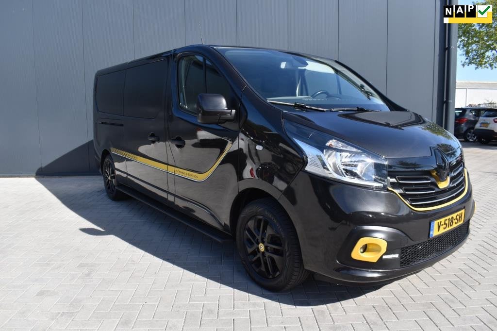 Renault Trafic 1.6 dCi T29 L2H1 DC Luxe |FORMULA|1E EIG|TREK, Auto's, Voorwielaandrijving, Dealer onderhouden, 125 pk, Euro 6