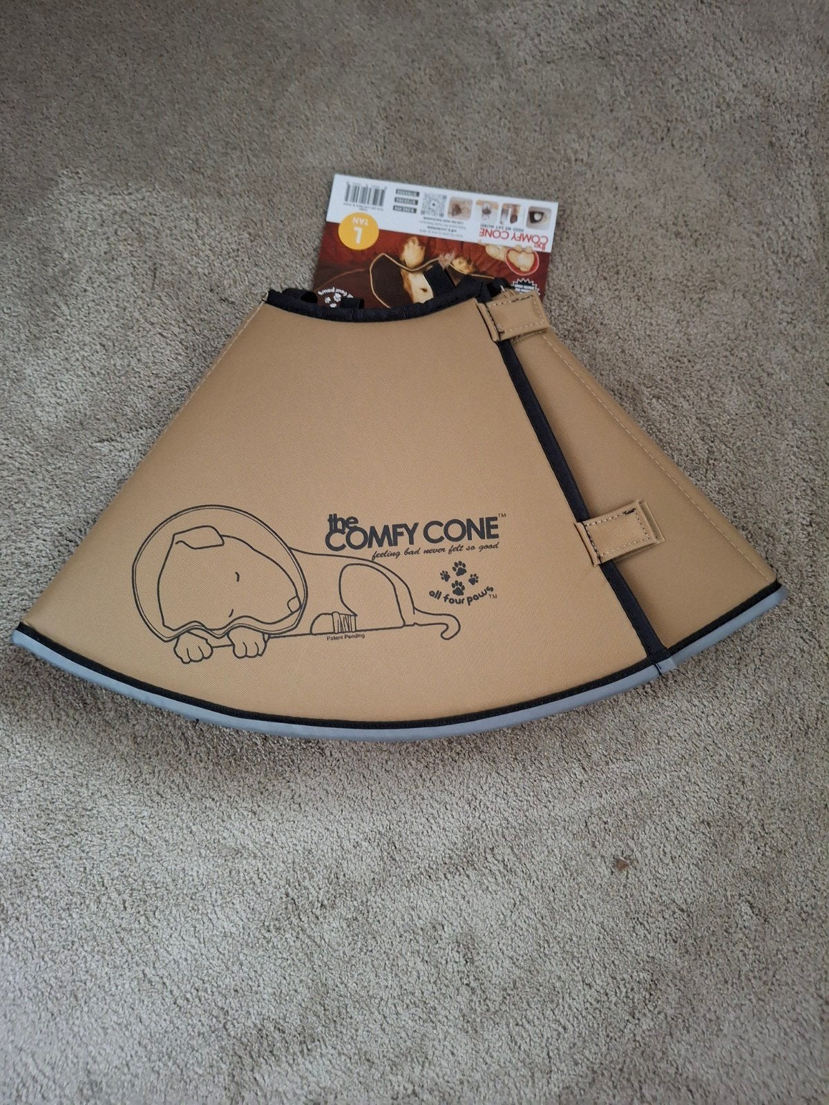 comfy cone L, Ophalen of Verzenden